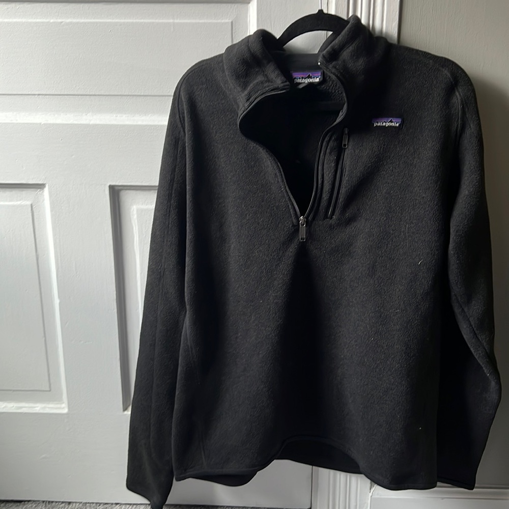 Patagonia half zip sweater fleece